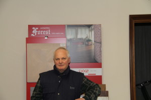 Michelangelo Naibo, titolare di Parchettificio Forest.