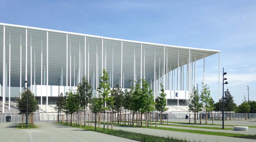 Nouveau Stade Bordeaux, Herzog et de Meuron architectes, Bordeaux - © Margaux Darrieus / AMC