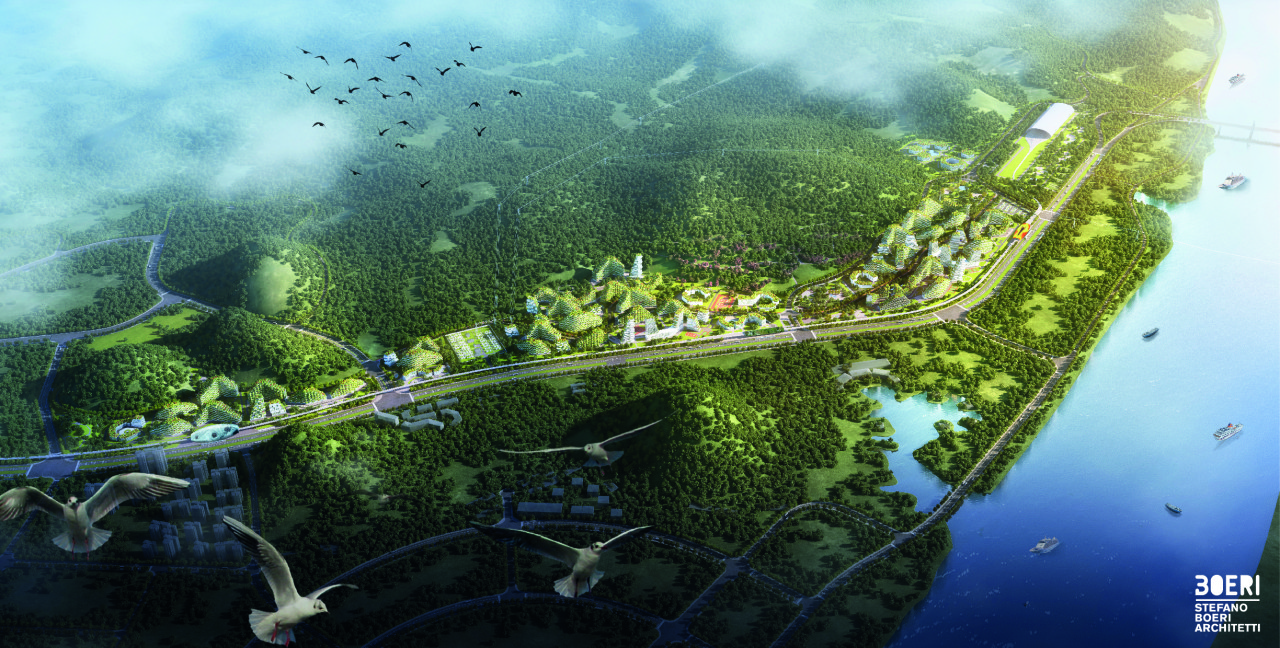 Stefano Boeri Architetti_Liuzhou Forest city_birdview