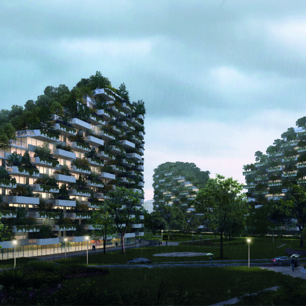 Stefano Boeri Architetti_Liuzhou Forest city_human view