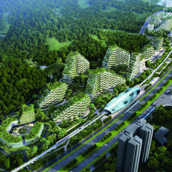 Stefano Boeri Architetti_Liuzhou Forest city_view 1