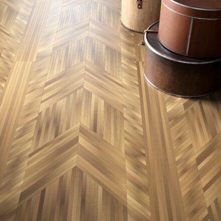 New Chevron Walnut