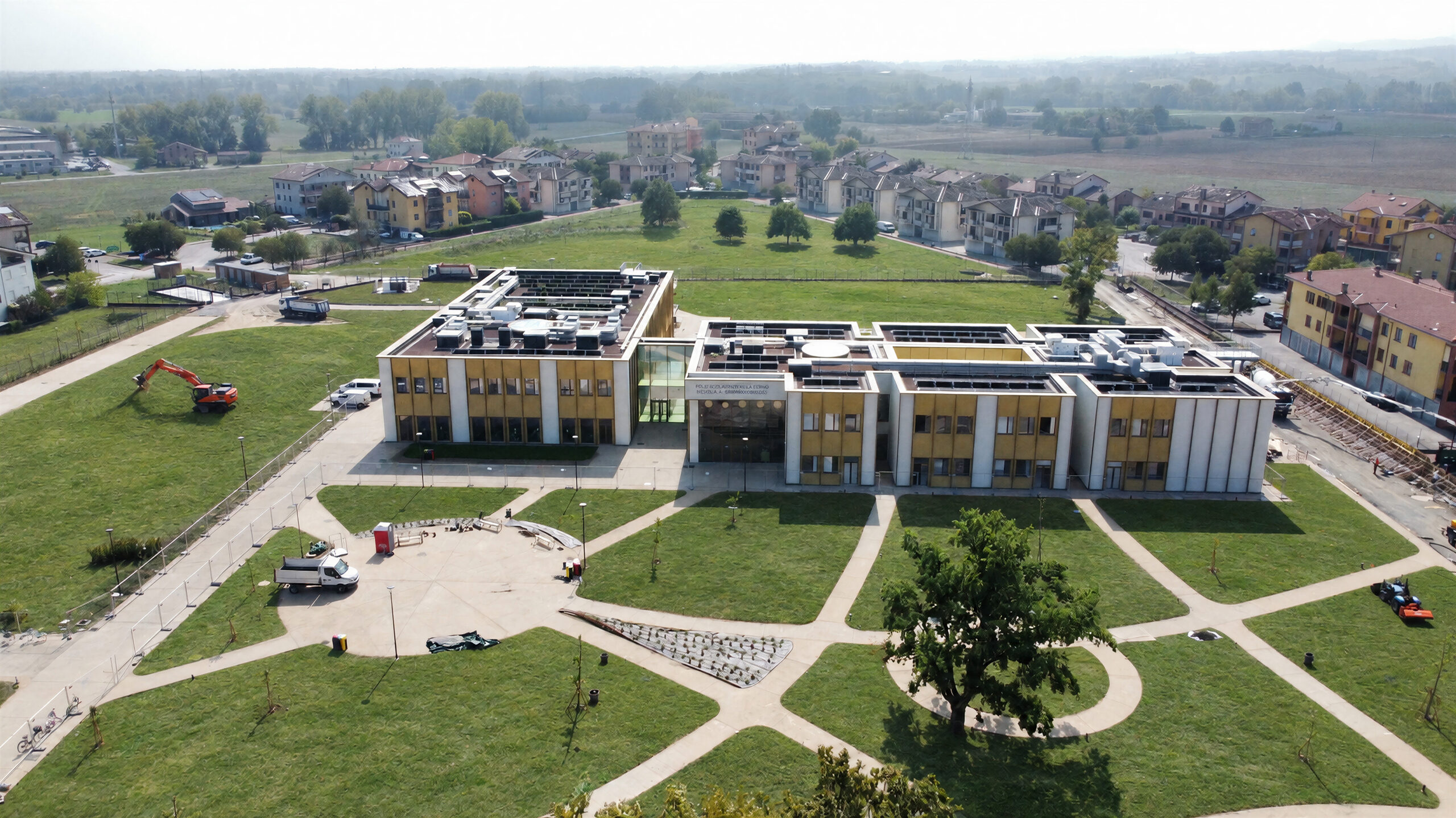 Nuovo polo scolastico di Villa Ferro a Fidenza: il progetto di Vittorio Grassi Architects